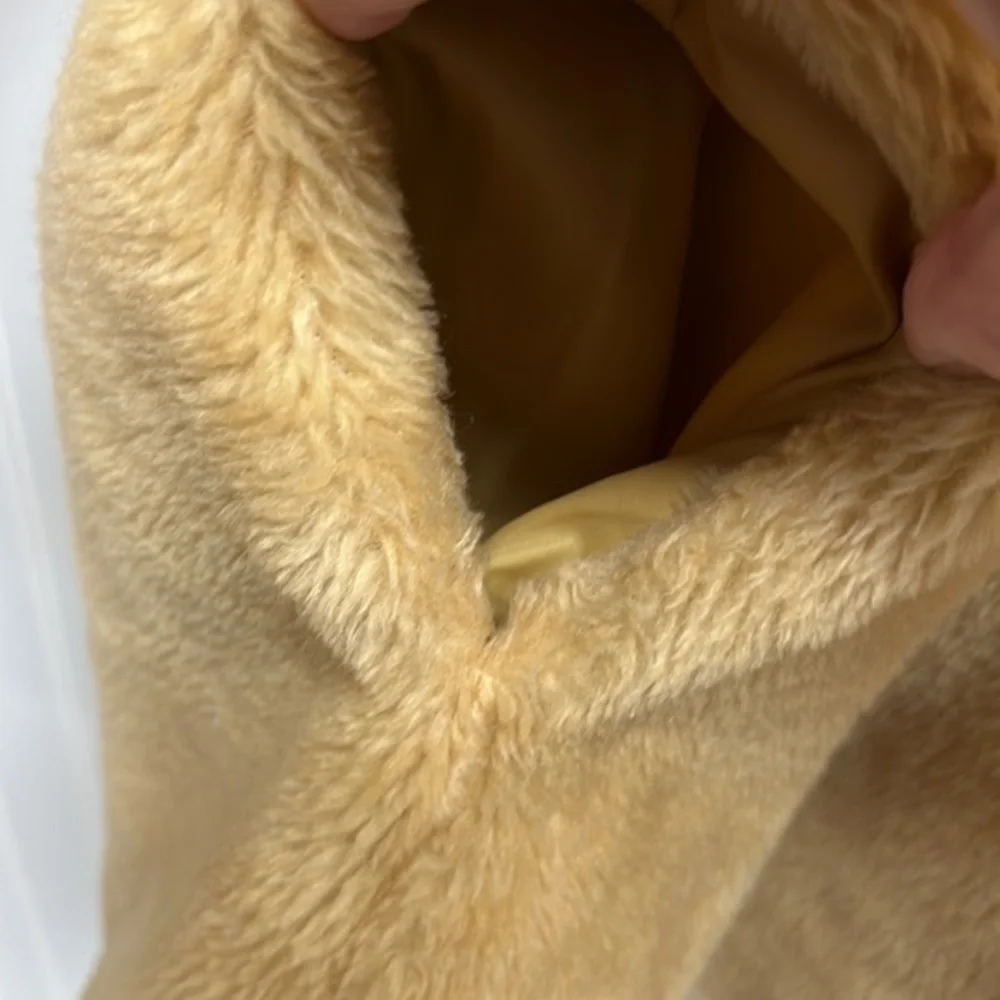 Vintage 70’s NPC Fashions Faux Fur/Fleece Jacket w/Bakelite‎ buttons